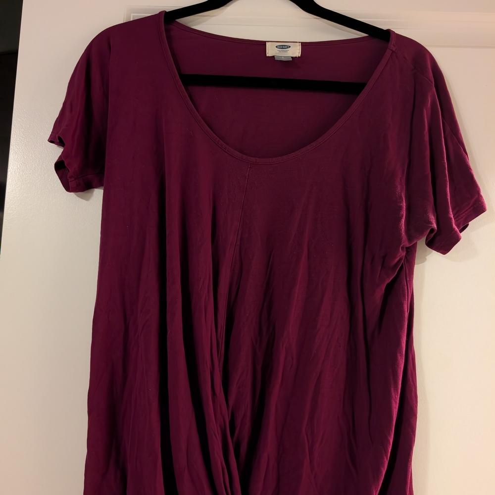 Old Navy Women's Purple Top